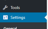 wordpress dashboard