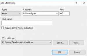 Install ssl certificate in IIS locally 3